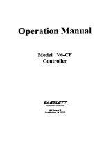 Shimpo Bartlett V6-CF Controller User manual