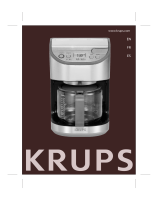 Krups KM40 Owner's manual