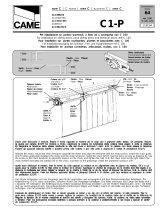 CAME C1-P Owner's manual