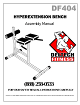 Deltech Fitness DF404 User manual