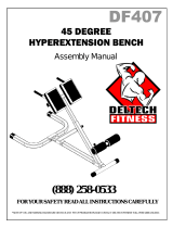 Deltech Fitness DF407 User manual
