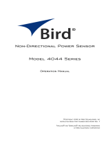 BIRD  4044  Owner's manual