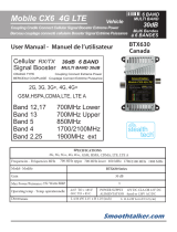 Smoothtalker Mobile CX6 4G LTE Extreme Power 6 User manual