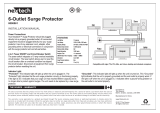 VITAL 6-Outlet Power Bar User manual