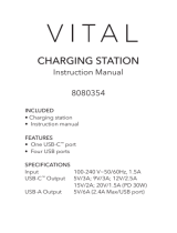 VITAL 60W Charging Station Owner's manual