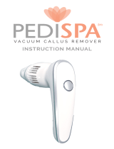 PediSpa Vacuum Callus Remover Owner's manual