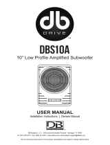 DB Drive DBS10A Owner's manual