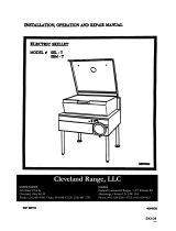 Cleveland Fryer SEM-T User manual