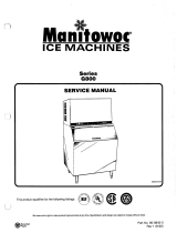 Manitowoc Ice GR-0800A User manual