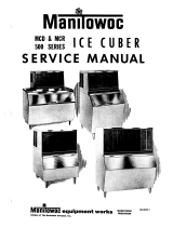 Manitowoc MCD 500 User manual