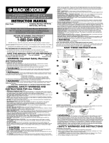 Black & Decker NHT518 Owner's manual