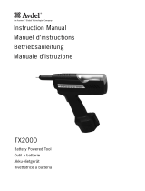 Avdel TX2000 Owner's manual