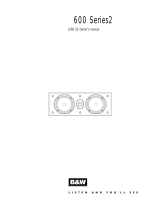 Bowers & Wilkins LCR6 S2 Owner's manual