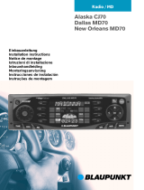 Blaupunkt Dallas md70 cd Owner's manual