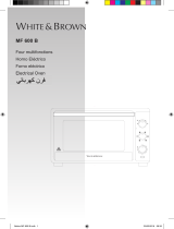 White and Brown MF600B Owner's manual