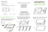 KOAMTAC Samsung Galaxy Tab Active2 SmartSled Case Assembly Manual