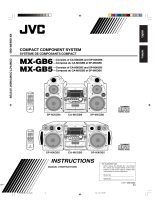 JVC MX-GB6 Owner's manual