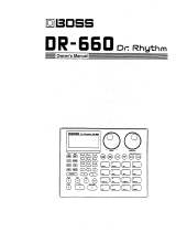 Boss DR-660 Owner's manual