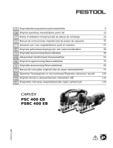 Festool PSC 400 EB Owner's manual