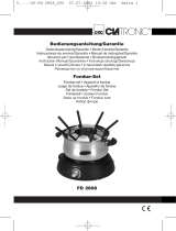 Clatronic FD 2808 Owner's manual