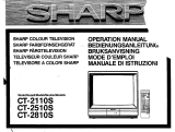 Sharp CT-2810S Owner's manual