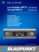 Blaupunkt Los Angeles MP72 Owner's manual
