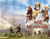 GAMES PC AGE OF MYTHOLOGY-GOLD EDITION Owner's manual