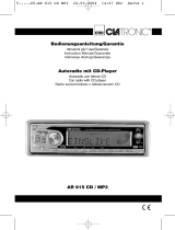 Clatronic AR 615 CD MP3 Owner's manual
