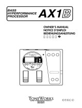 Korg AX1B Owner's manual