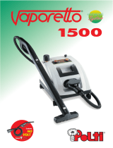 Polti VT 1500VAPORETTO 1500 Owner's manual