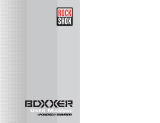 TREK BIKES ROCKSHOX BOXXER Owner's manual