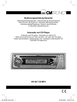 Clatronic Clatronic AR 687 CD/MP3 Owner's manual