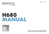 Boneco H680 Owner's manual