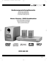 Clatronic DVD 608 HC Owner's manual