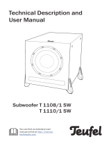 Teufel LT 4 "5.1-Set M" Owner's manual