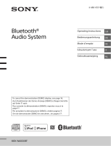 Sony MEX-N4000BT Owner's manual