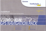 Michelin GPS NAVIGATION PACK Owner's manual