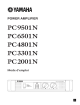 Yamaha PC2001N Owner's manual