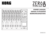 Korg ZERO 8 Owner's manual