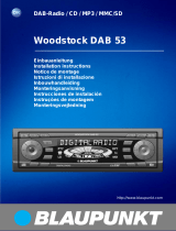 Blaupunkt Woodstock DAB53 cd Owner's manual