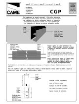 CAME CGP Owner's manual