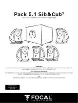 Focal Cub 3 Owner's manual