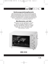 Clatronic MBG 2538 Owner's manual