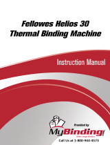 MyBinding Fellowes Helios 30 Thermal Binding Machine User manual