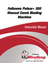 MyBinding Fellowes Pulsar+ 300 User manual