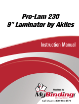 MyBinding Akiles ProLam 230 User manual
