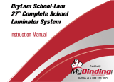 MyBinding DryLam 27" Professional Series User manual