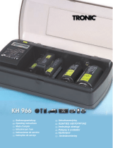 TRONIC KH 966 UNIVERSAL BATTERY CHARGER Owner's manual