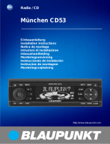 Blaupunkt MUENCHEN CD 53 Owner's manual