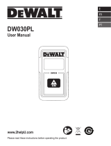 DeWalt DW030PL Owner's manual
